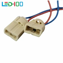 NEW 200mm G9 Lamp Base 250V 2A Ceramic Socket G9 Type Halogen Lamp Holder