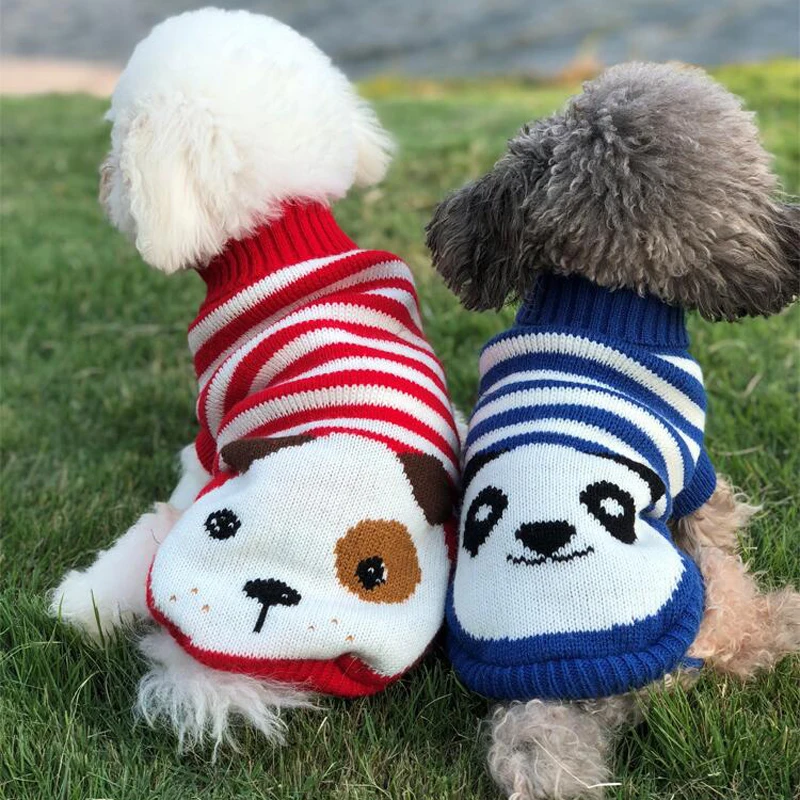 Antumn Winter Clothes For Cats Mascots Katten Sweater Coat For Dogs Cat Costume For Small Dogs Chihuahua Pugs French Bulldog