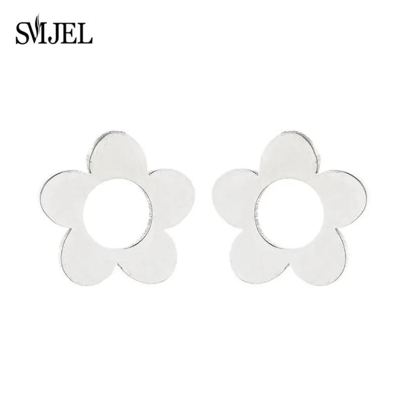 2024 Edelstahl Ohrringe Geometrische Frauen Männer Hip hop Schwarz Geister Schädel Stud Ohrring Modeschmuck Halloween Beste Geschenk – Detail 29