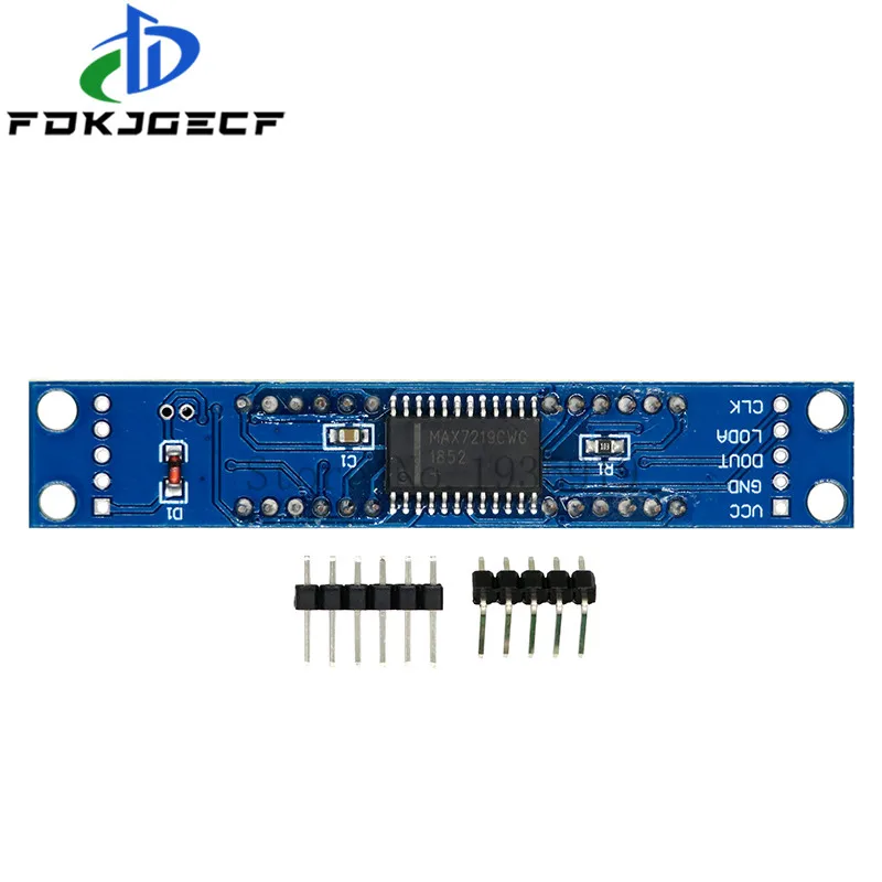 Picture 4: MAX7219 LED Dot Matrix 8 Digit Digital Tube Display Control Module For Arduino 3.3V 5V Microcontroller Serial Driver 7-segment