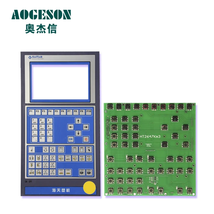 

Haitian injection molding machine key board film HT2647Km3 Haitian AK668 computer key circuit board