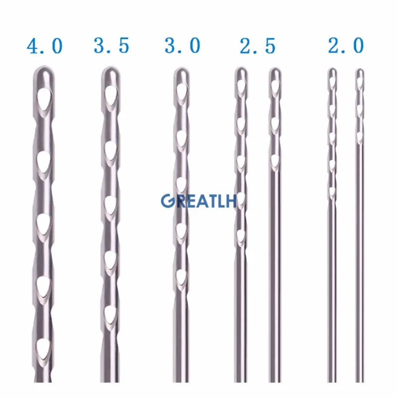 

Fat harvesting cannula for stem cells,liposuction cannula fat transfer needle aspirator for beauty, Porous droplet planer needle