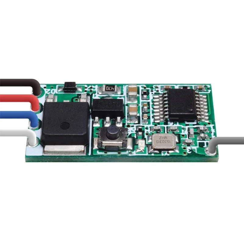 Upgraded Version 433Mhz 1CH RF Relay Receiver Wireless Remote Control Switch Module LED Light Controller