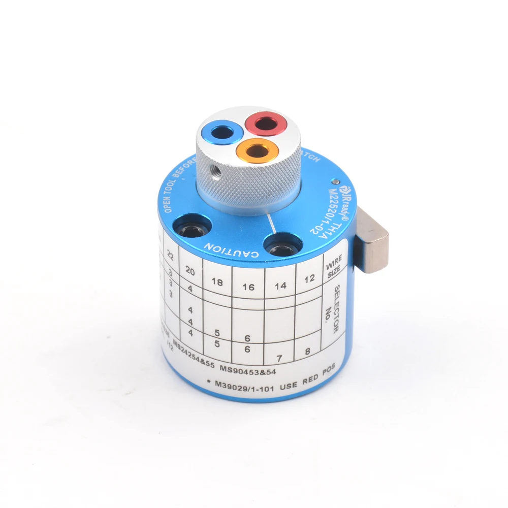 

JRready TH Positioner M22520/1-02 MIL-Standard Locator matched with YJQ-W2A M22520/1-01 For Crimp M38999 Series