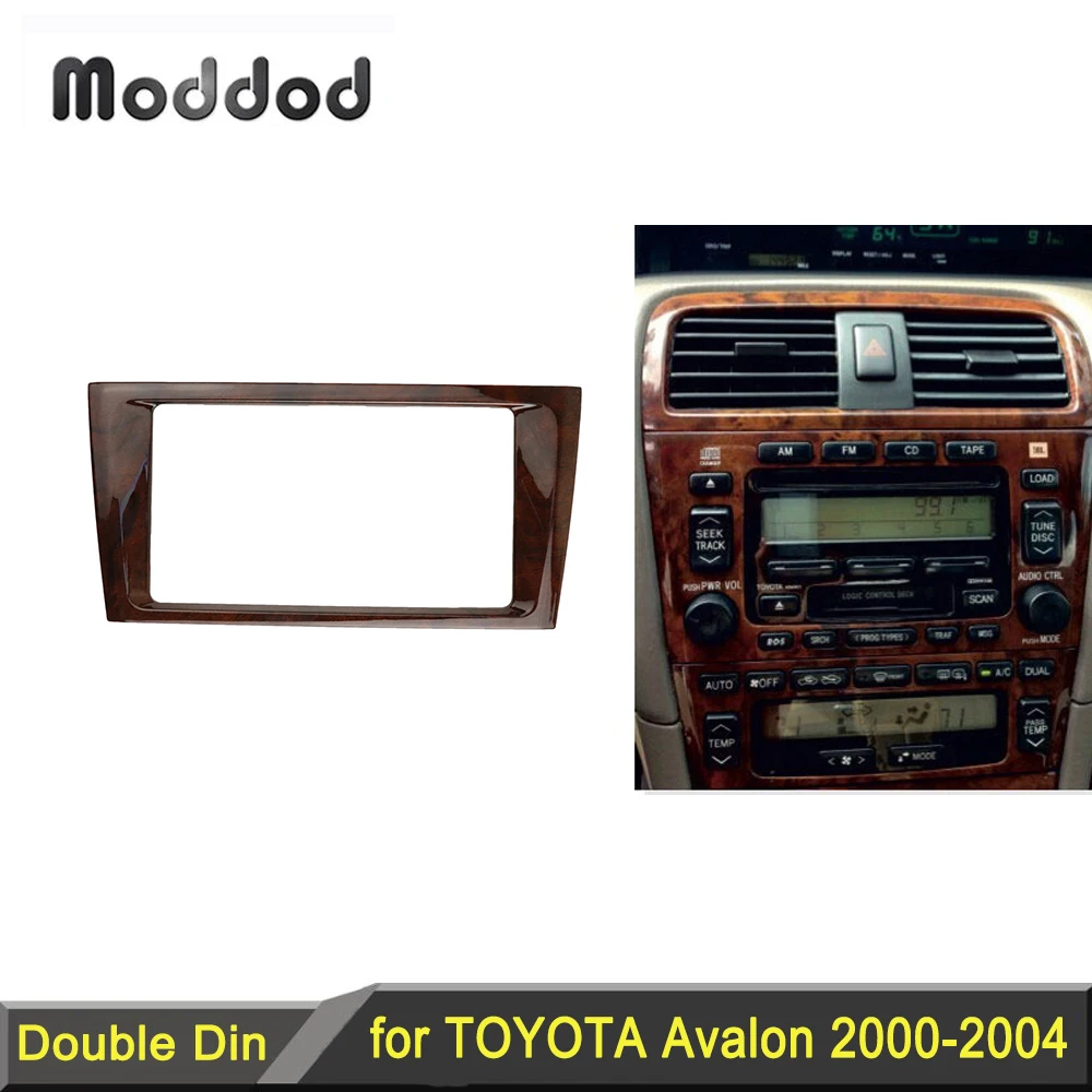 

Двойная Din аудио панель для TOYOTA Avalon 2000-2004 радио GPS DVD стерео CD плеер панель крепление для приборной панели установочный комплект рамка