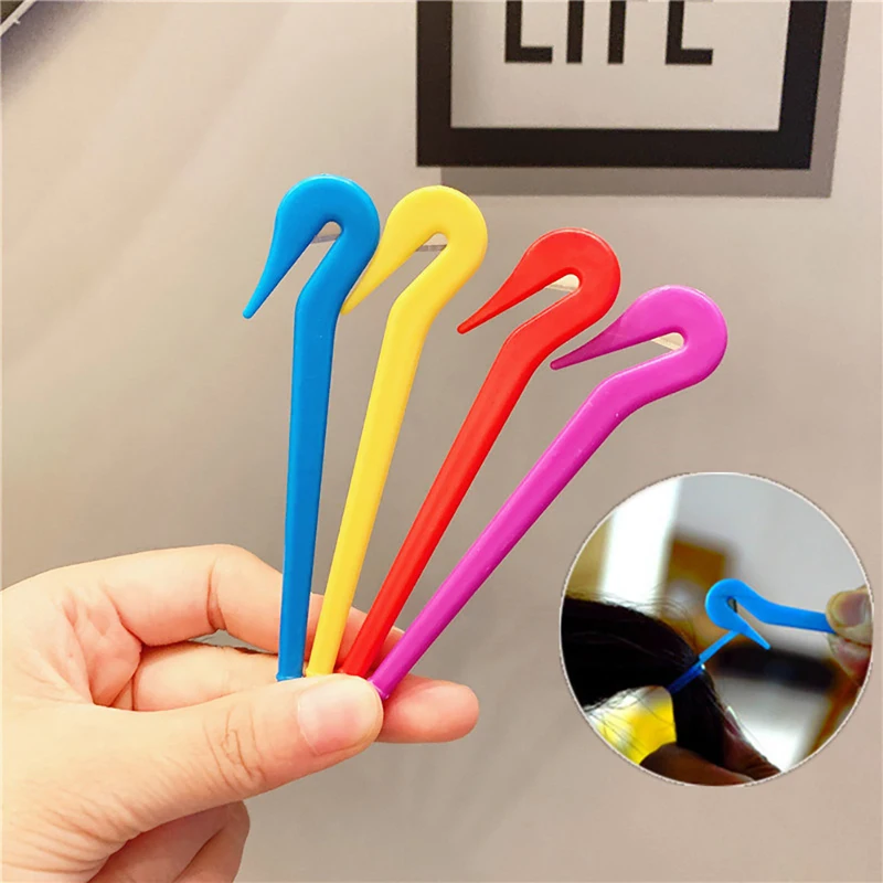 

1pc Elastic Hair Band Cutters Disposable Elastic Rubber Band Remover Pain Free Hair Ties Removing Tool Styling Accessories 2021