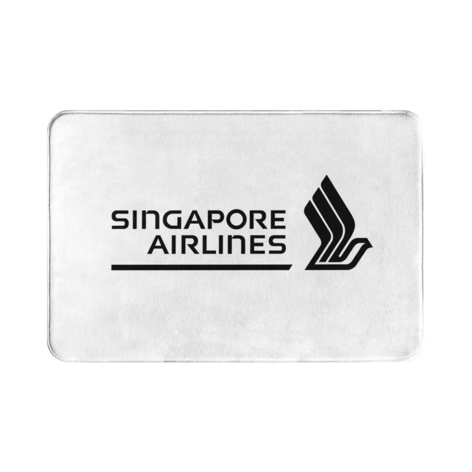 Singapore Carpet Mat Rug Cushion Soft Singapore Aviation Jet Plane Pilot Captain Stripes Airways Boeing Airbus