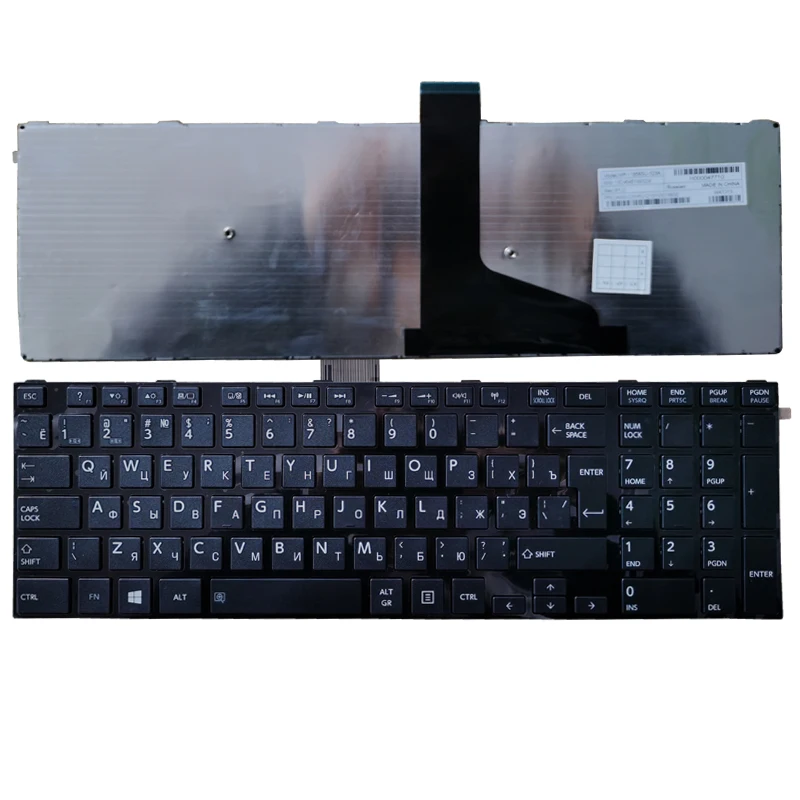 NEW RU/Russian laptop keyboard for Toshiba satellite L50-A S50-A s55-A L70-A L75-A C70-A C75-A black/white