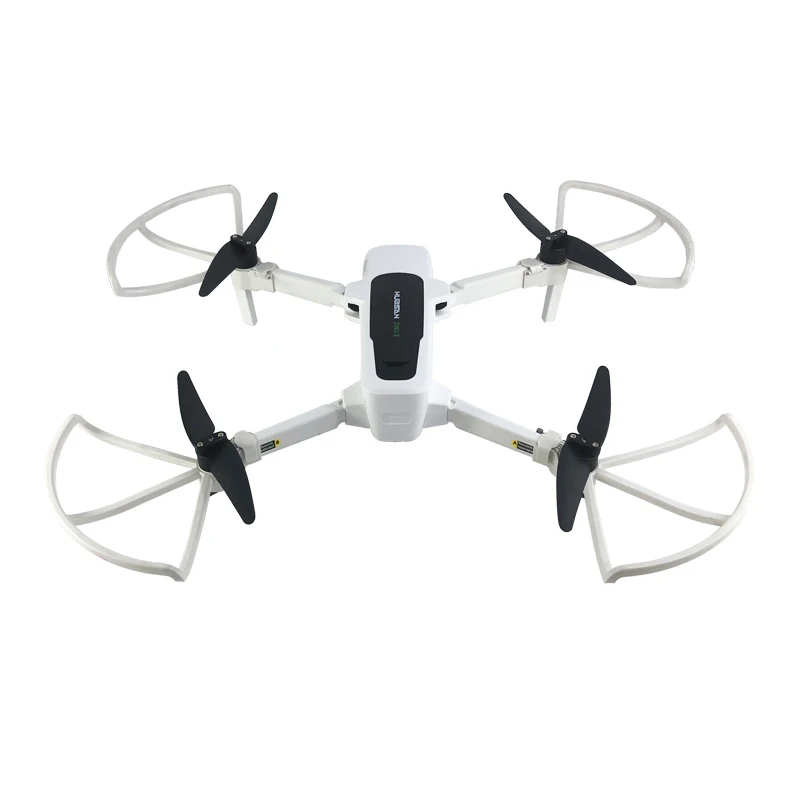 Cubierta protectora de hélice para Dron HUBSAN ZINO 2/2 PLUS, hoja de paleta, anillo anticolisión, accesorios de protección de alas