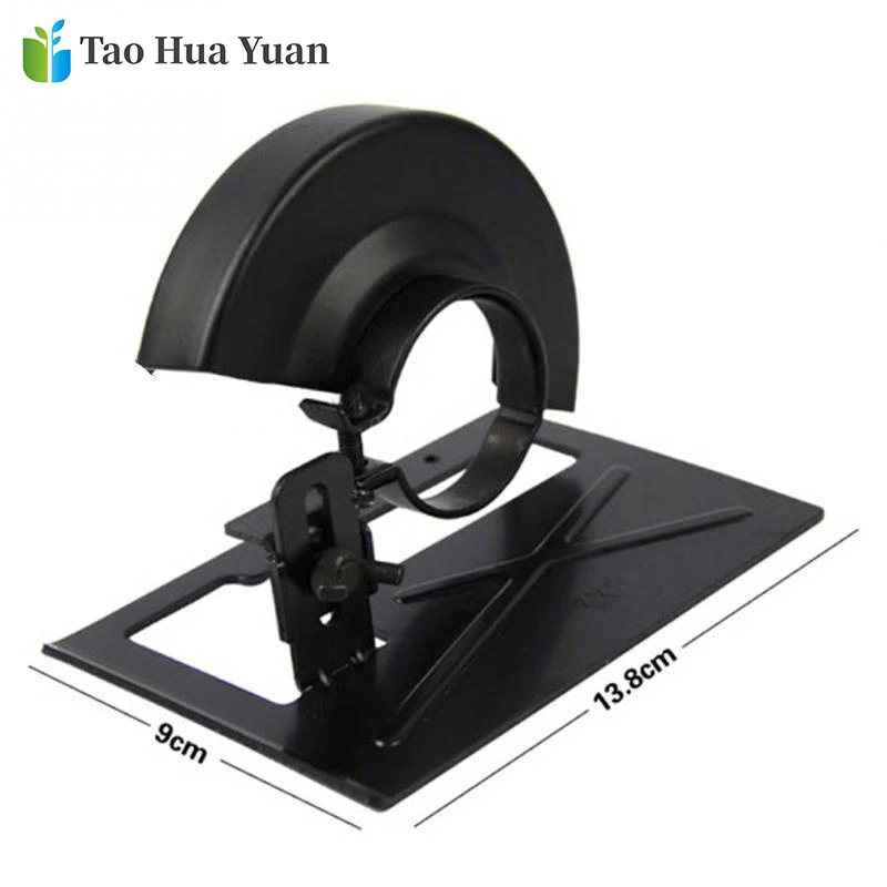 Cutting Machine Support Angle Grinder Holder Shield Guard Bracket Metal Cover Holder Support Base Bracket Stand Cutting Machine