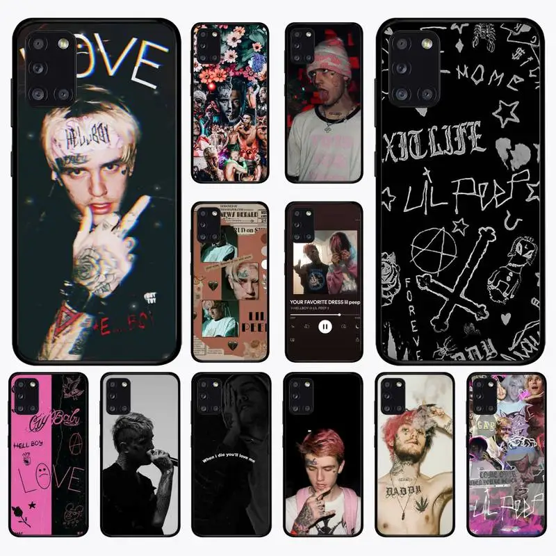 Lil Peep Hellboy Love Phone Case for Samsung A 51 30s 71 21s 10 70 31 52 12 30 40 32 11 20e 20s 01 02s 72 cover