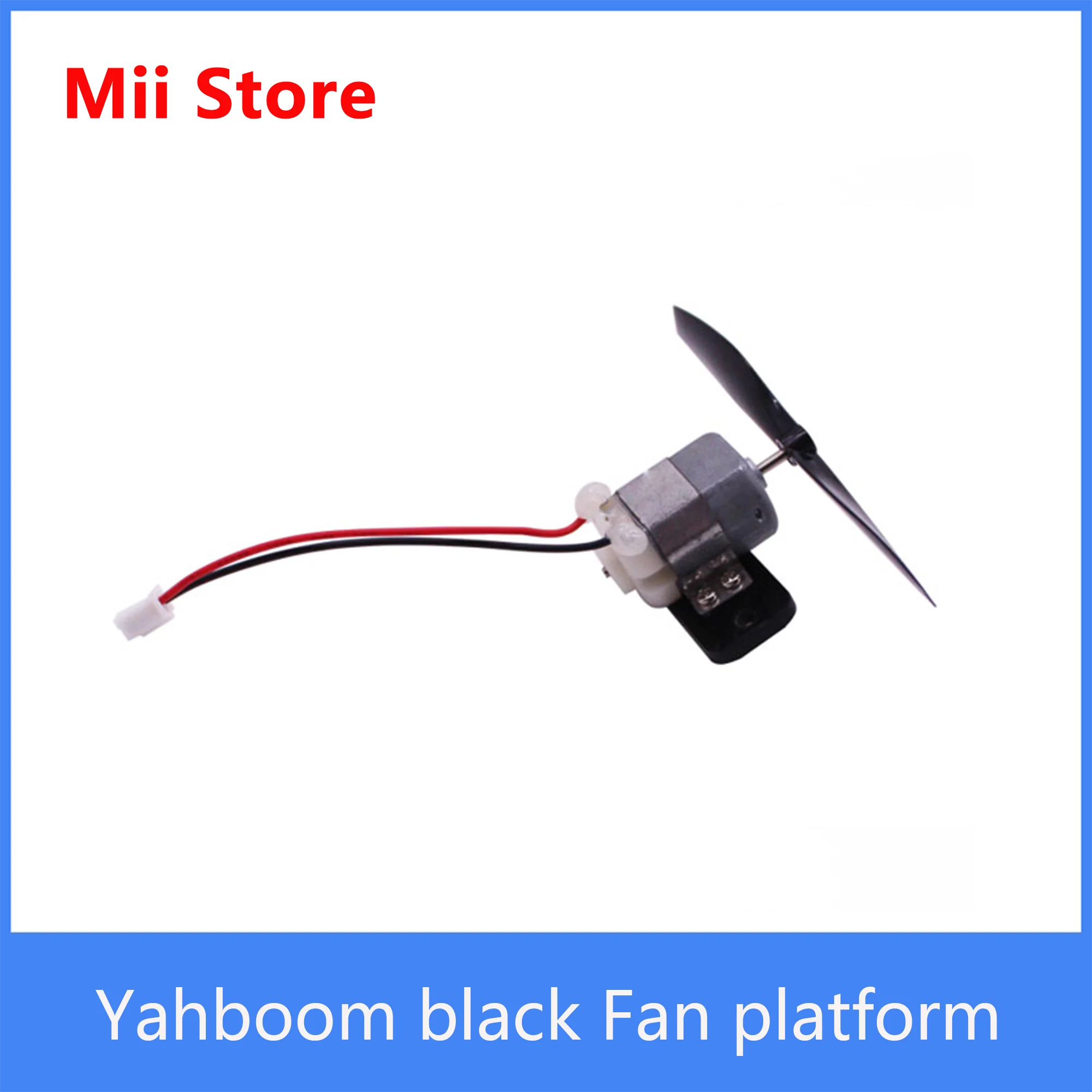 Smart Intelligent Robot Car Outfire Put Cut Out a Fire Motor Fan Platform 130 DC Motor With black fan Propeller Pan Tilt Yahboom