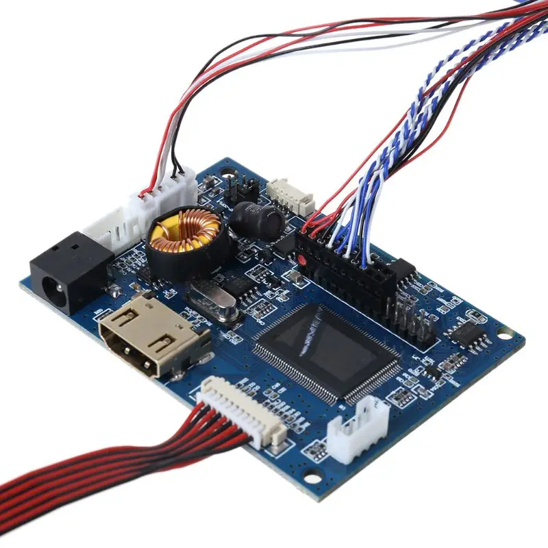 2021 Nieuwe 1Set Hdmi Lvds Controller Board 40Pin Kabel Kit Voor Raspberry Pi 3 7-42 "Scherm