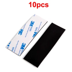10pcs Lithium Battery Fixed Sticker 70x30mm Protection Anti-skid Silicone Pad w 3M Adhesive for RC FPV Drone Quadcopter DIY Part