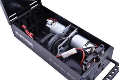 CNC Alloy Frame TWIN750-BK M-POWER Starter Box for 1/8 Nirto RC Truggies GT