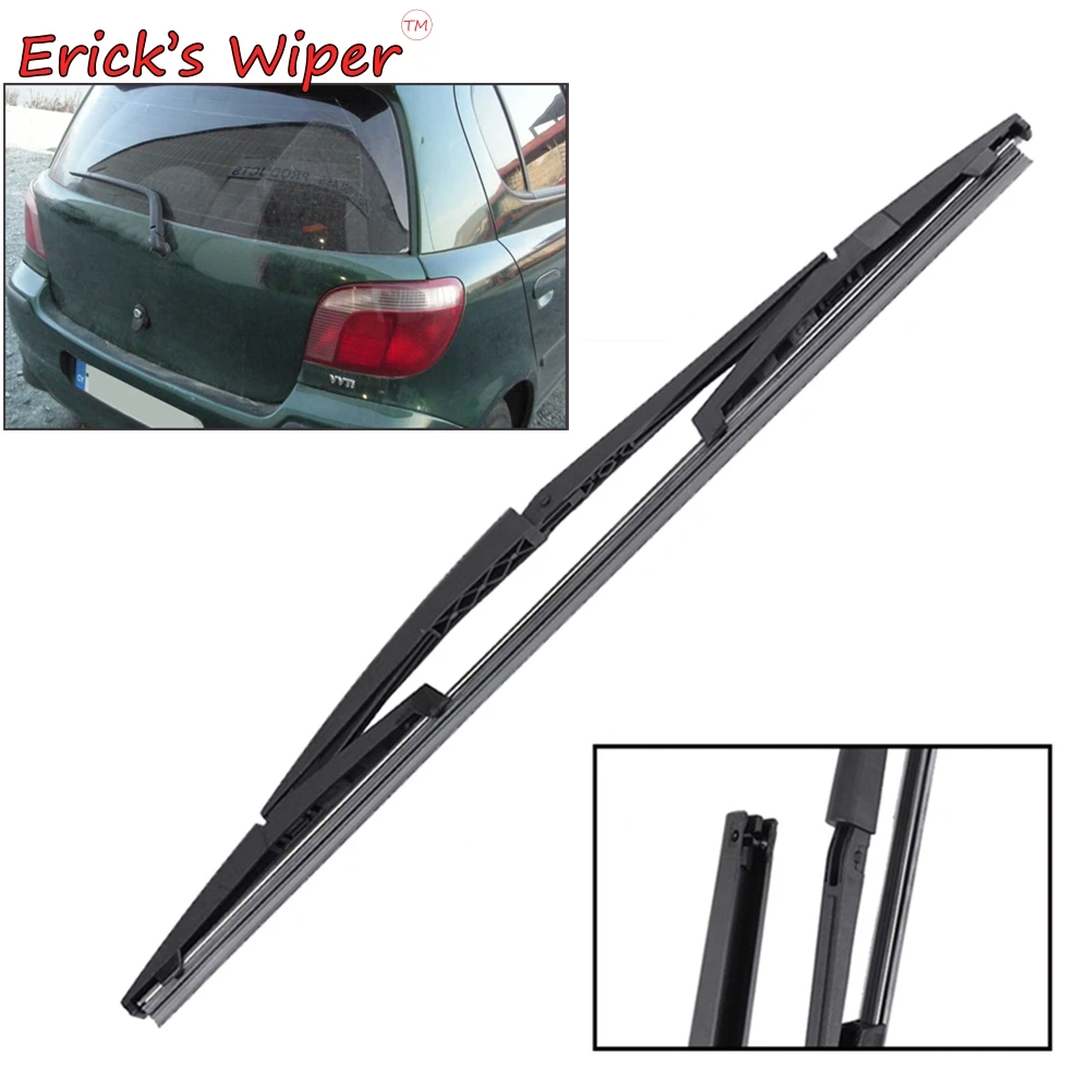 Erick\'s Wiper Rear Wiper Blade For Toyota Yaris 1999 - 2005 JAPAN Built Windshield Windscreen Clean Tailgate Window Rain Brush