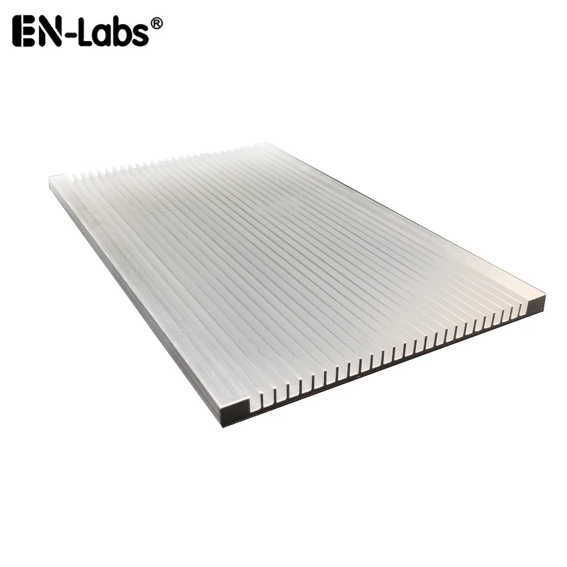 Aluminiowy radiator do LED, 120x7x100/200/300 ultracienki radiator chłodzący do wzmacniaczy dużej mocy, modułów LED, układów scalonych (IC)
