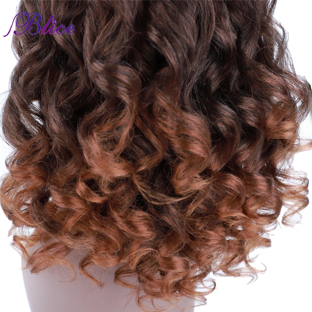 Blice Synthetic Drawstring Wavy Ponytail Clip In Warp Ponytail Hair Extension With Two Combs Natural Fake Hairpieces for Women