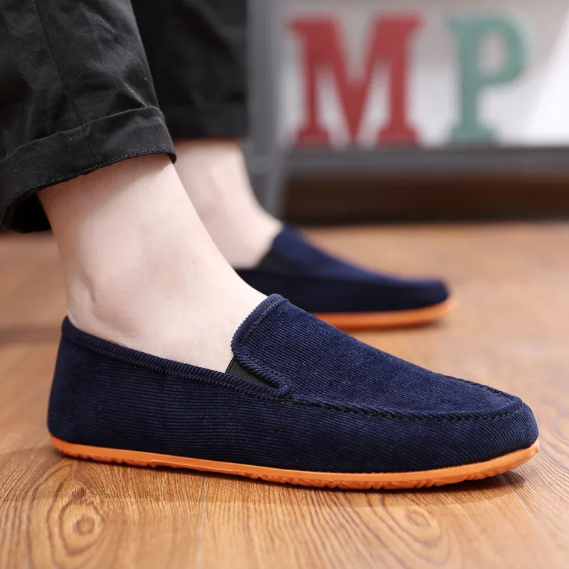 Fashion Denim Men Canvas Shoes Male Summer Sneakers Slip On Casual Breathable Shoes Loafers Chaussure Homme Zapatos De Hombre