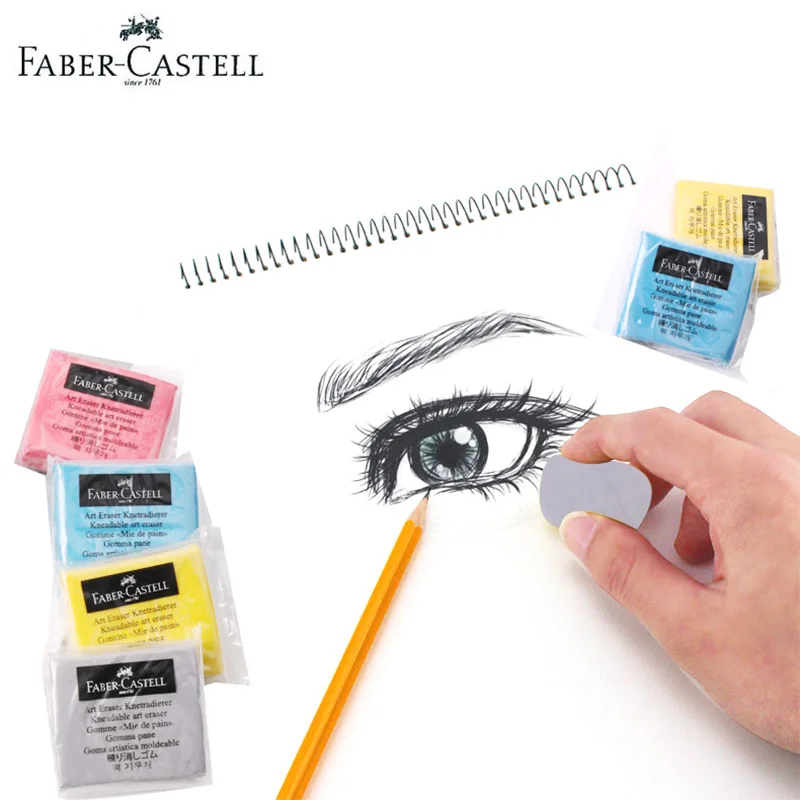 Gomas de borrar de arte, suaves, de corrección y aclaramiento, para artistas, dibujo, lápiz, resalte, frotado