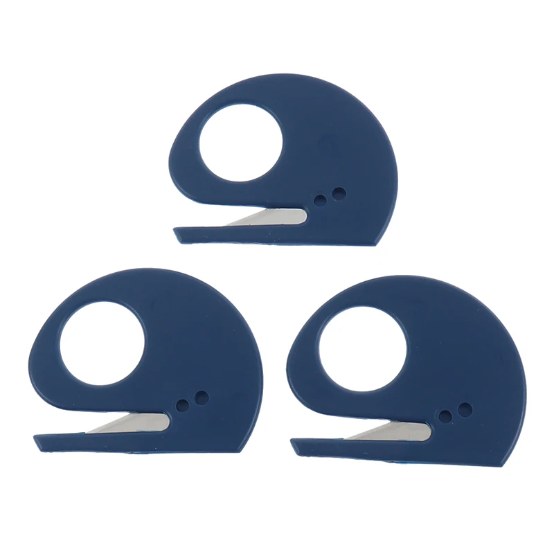 2pcs/1pc Mini Plastic Letter Opener Sharp Mail Envelope Opener Safety Papers Cutter