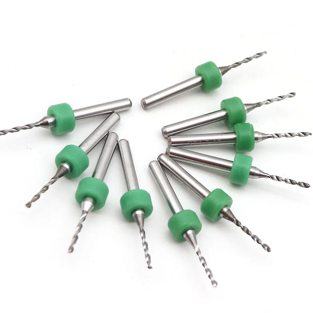 1.05mm to 2.0mm 10pcs/set PCB drill bit Tungsten for the CNC micro mini