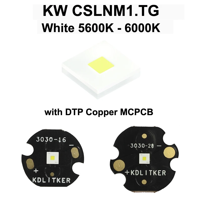 KW CSLNM1.TG White 5600K - 6000K LED Emitter (1 pc)