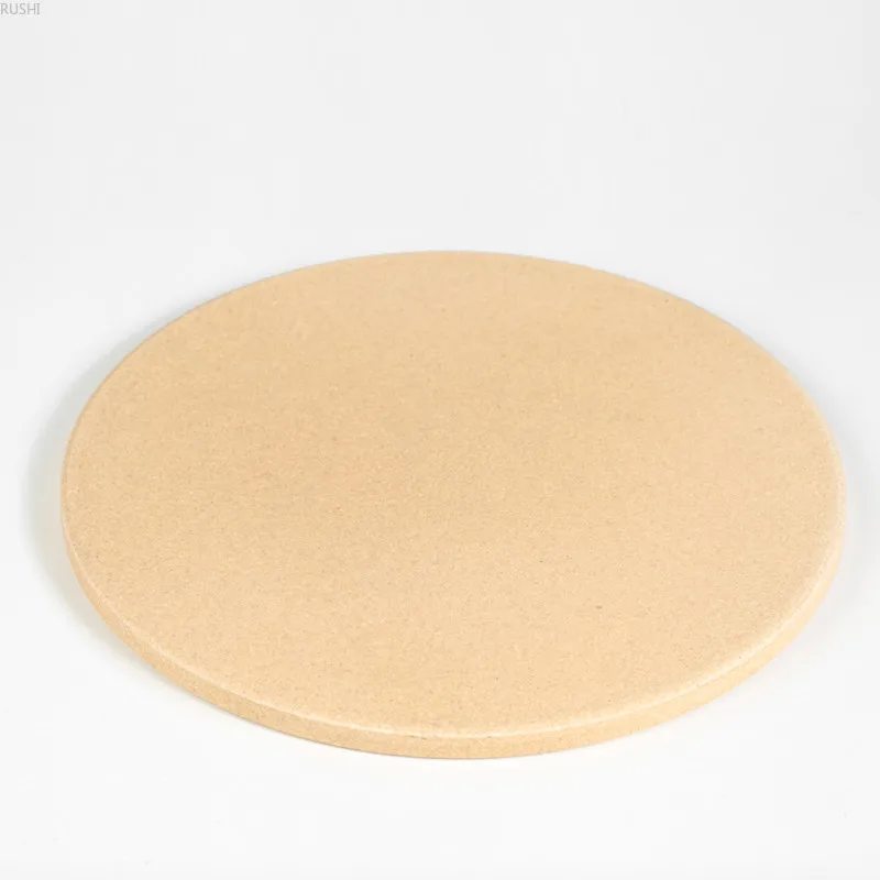 

8/9/10/11/12/13/14.4/15/16.5 inches Round Yellow White Pizza Slate Barbecue Baking Pizza Stone Kitchen Bread Baking Pizza Tool