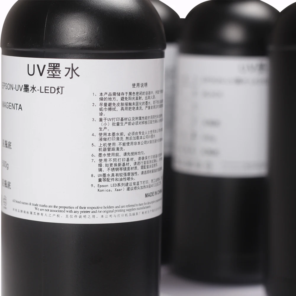 Imagem -04 - Tinta uv Essencial de 500 ml para Impressora 3d Epson R1390 L800 L805 L1800 R2000