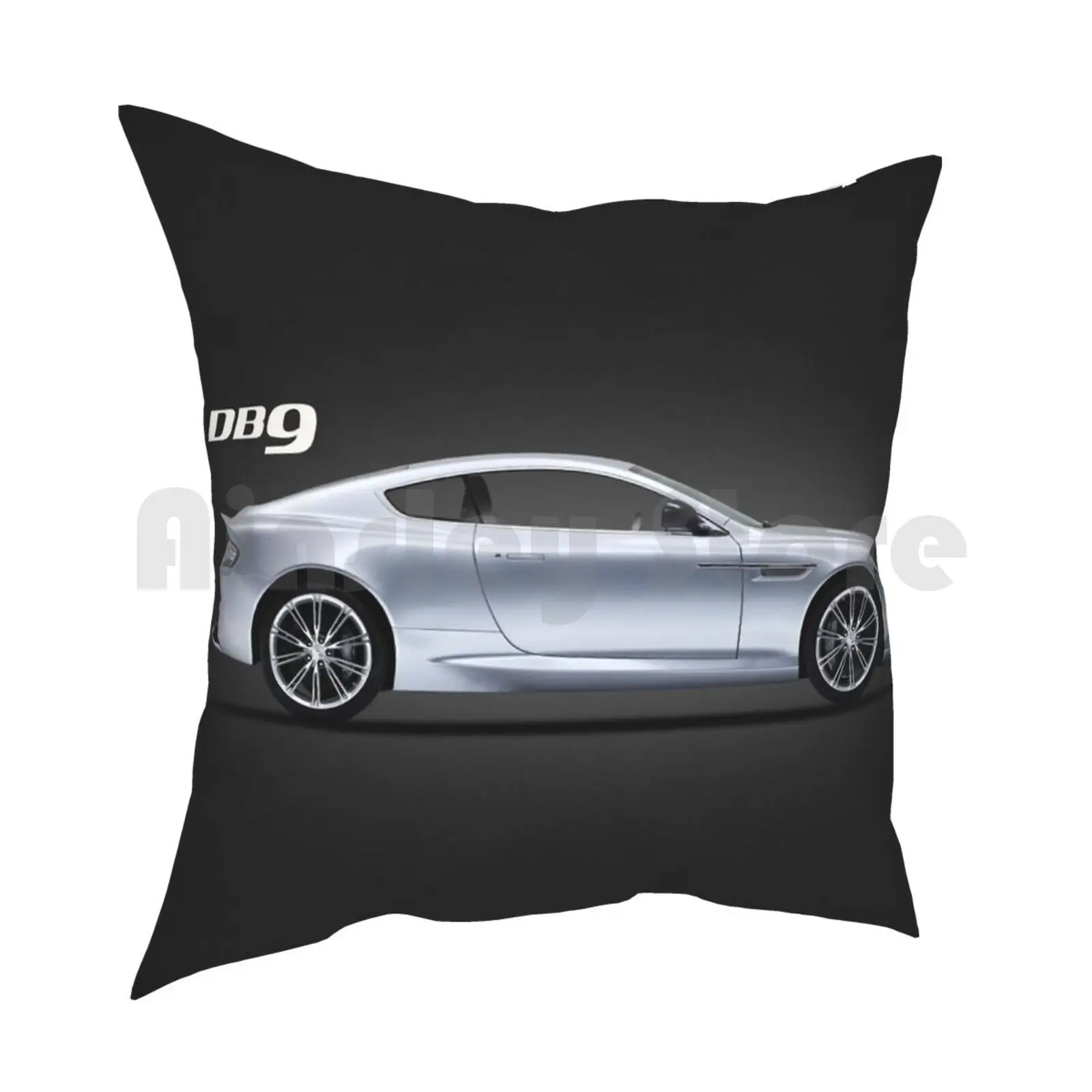 The Db9 Pillow Case Printed Home Soft DIY Pillow cover Aston Classic Car Vintage Car Car Cars Sports Car British Transport