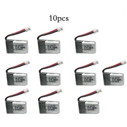 10Pcs/lot 3.7V 150mAh Lipo Battery for JJRC H8 H20 H36 Mini Eachine E010 H8 Furibee F36 H36 Syma X2 Nihui 010 U207 H2 RC Drone