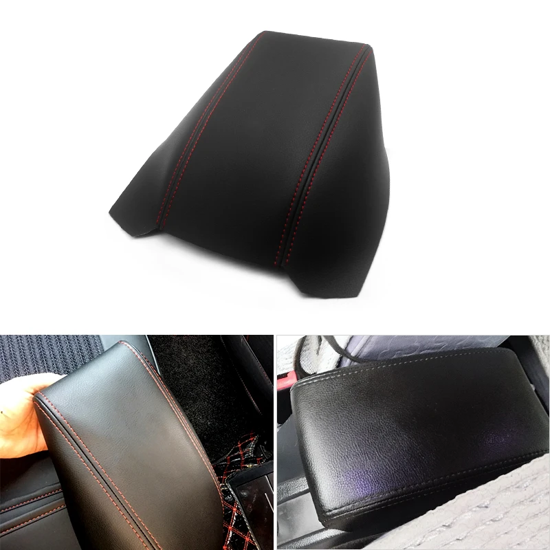 

Microfiber Leather Car Styling Center Armrest Box Pad Cover Trim For Skoda Octavia 2007 2008 2009 2010 2011 2012 2012 2014