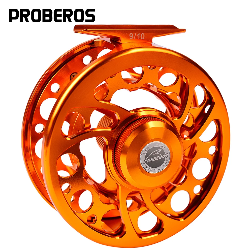 

PRO BEROS Fly Fishing Reel 5/7-7/9-9/10 WT Aluminum Alloy Fly Wheel CNC Machine Left&Right Handle Casting Fishing Tackle