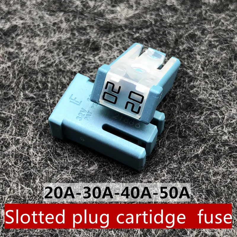 Cartridge Fuse  Slotted Plug Car Fuse Assorted  15A 20A 25A 30 40A