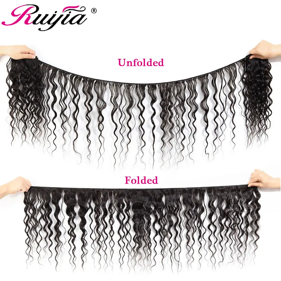 Water Wave Bundles Remy Hair 3 4 Bundles Brazilian Hair Natural Water Wave Wet and Wavy Human Hair Extension Curly Hair Bundles