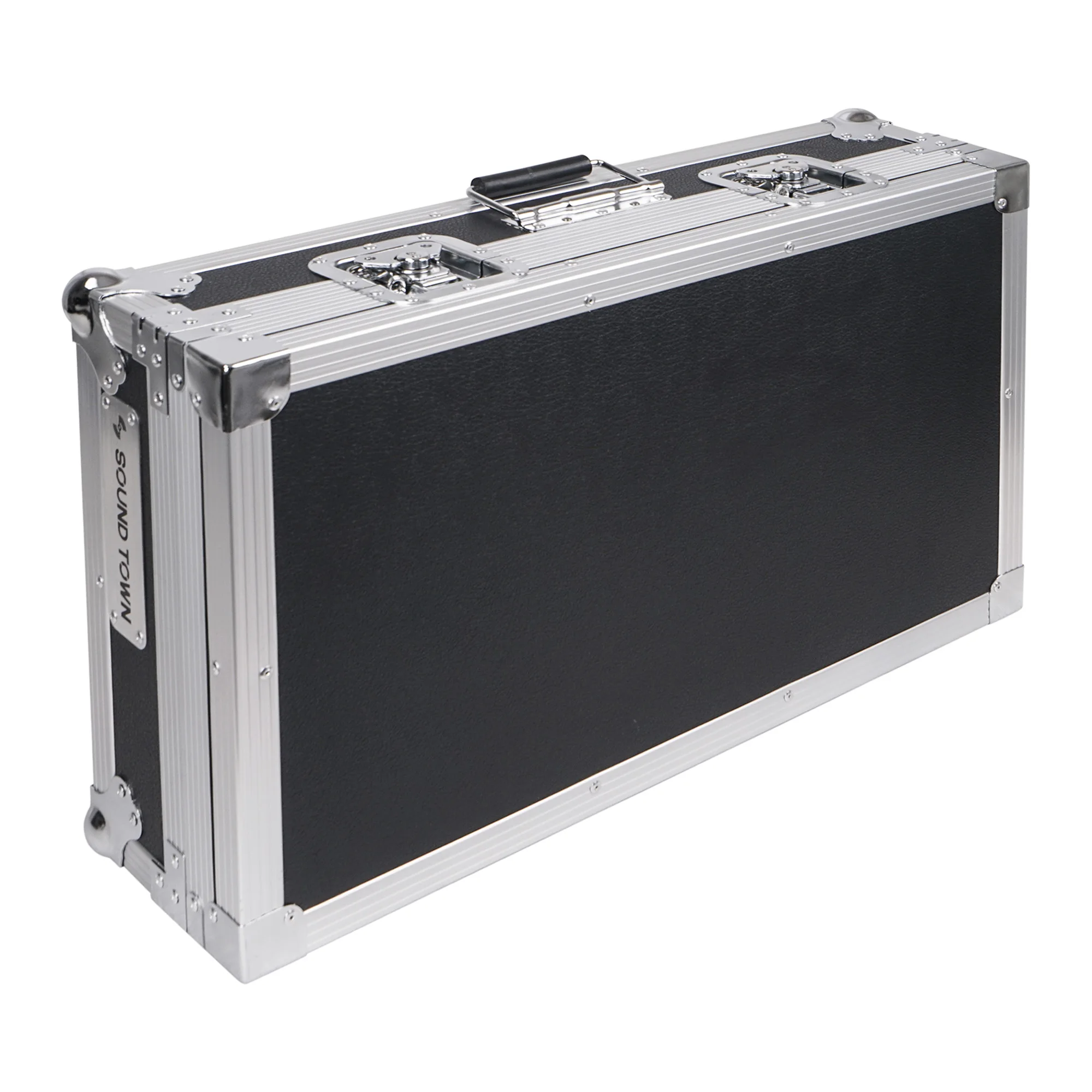 Sound Town-funda de Pedalboard ATA para carretera, 24,7x14 pulgadas (STRC-PD1)