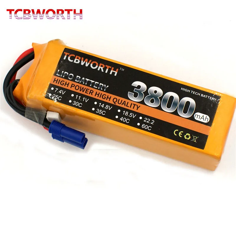 RC Airplane LiPo Battery 3S 11.1V 3800mAh 35C 60C For RC Helicopter Car Boat Quadcopter Drone Tank 3S Li-Polymer Batteries