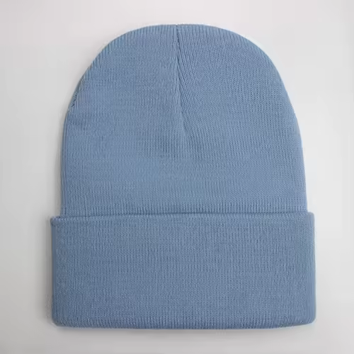 Solid Unisex Beanie Autumn Winter Wool Blends Soft Warm Knitted Cap Men Women SkullCap Hats Gorro Ski Caps 24 Colors Beanies - Image 30