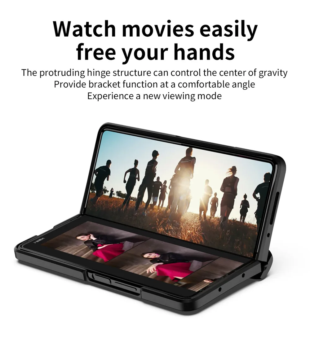 360 Full Body Protective Case For Samsung Galaxy Z Fold 3 Screen Protect Shockproof Armor Cover Case For Samsung Galaxy Z Fold 2