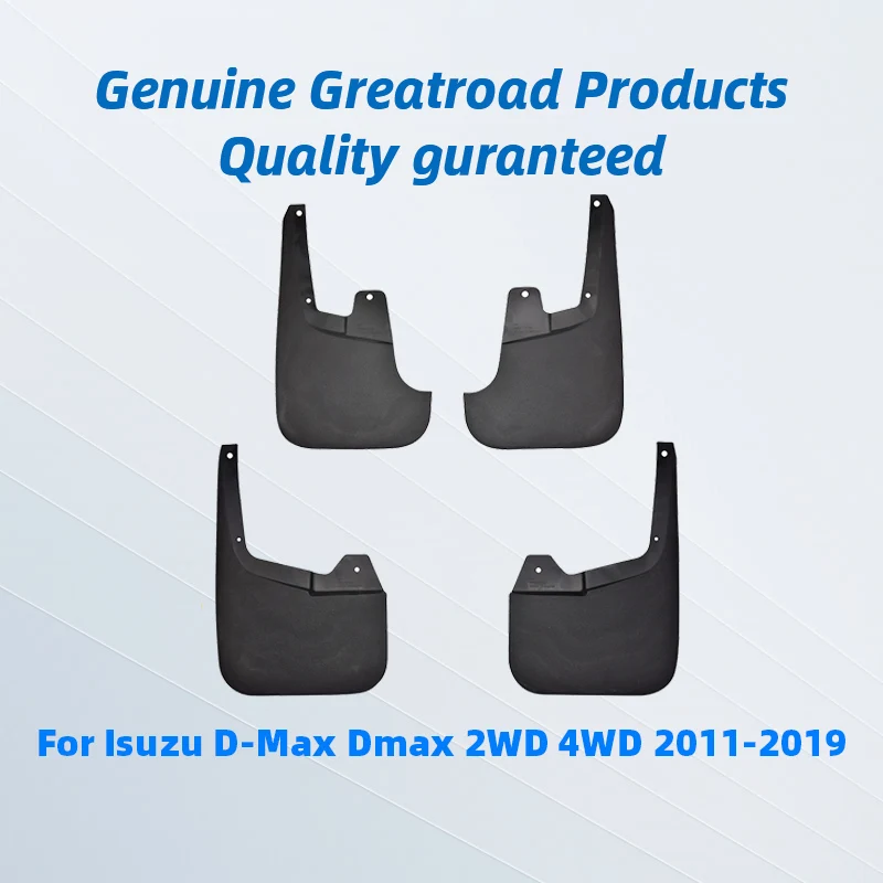 Mudflaps For Isuzu D-Max Dmax 2WD 4WD 2011-2019 Holden Colorado 7 V-Cross 4x4 Mud Flaps Splash Guards Mudguards Front Rear