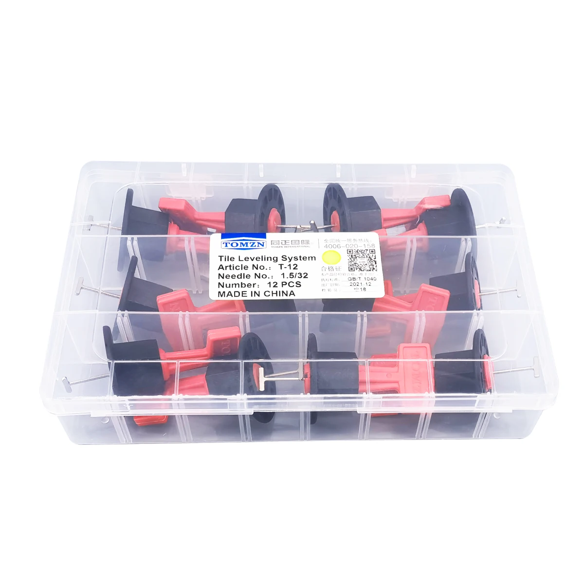 TOMZN Reusable Tile Leveling System Adjustable Locator Plier Level Wedges Anti-Lippage Tile Leveling Alignment Wedges Spacer