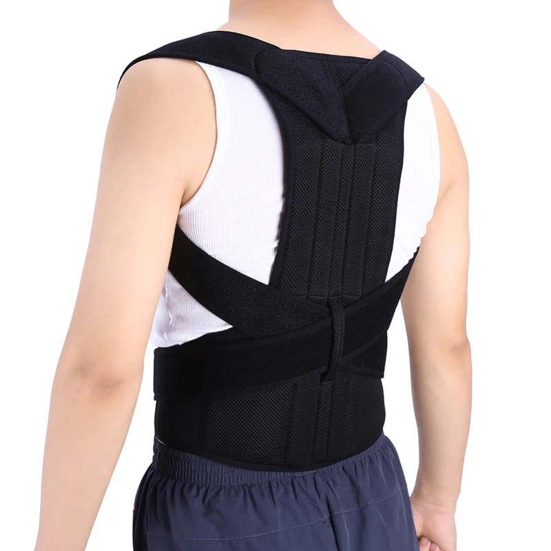 XXL Back Support Belt Orthopedic Posture Corset Back Brace Support Men Back Straightener Round Shoulder Men\'s Posture Corrector