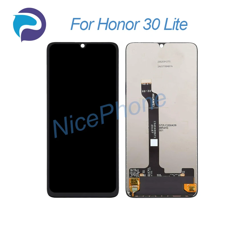 for Honor 30 Lite LCD Screen + Touch Digitizer Display 2400*1080 MXW-AN00 For Honor 30 lite LCD Screen display