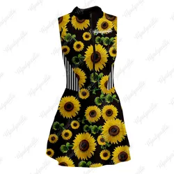 Wyndymilla Woman Jumpsuit Triathlon Mini Skirt Macaquinho Saia Summer Road Bike Breathable Dress Sleeveless Bike Monkeys Skirt