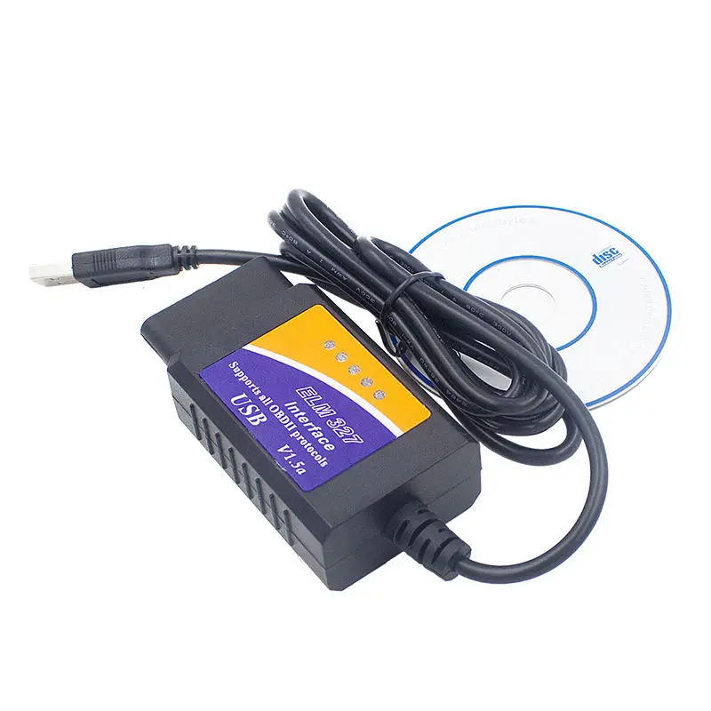 ELM327 OBD2 Scanner elm 327 USB v1.5 Bluetooth Code Reader Auto Diagnostic Scanner Tool Made for For scan Automotive