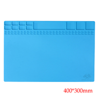 40*30cm Heat-resistant Silicone insulation Pad Heat Gun BGA Soldering Station Repair Insulator Pad Desk Mat Maintenance Platform