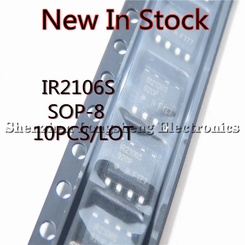 

10 шт./лот IR2106 IR2106STRPBF IR2106S SOP-8 SMD Драйвер чипа Новая фотография