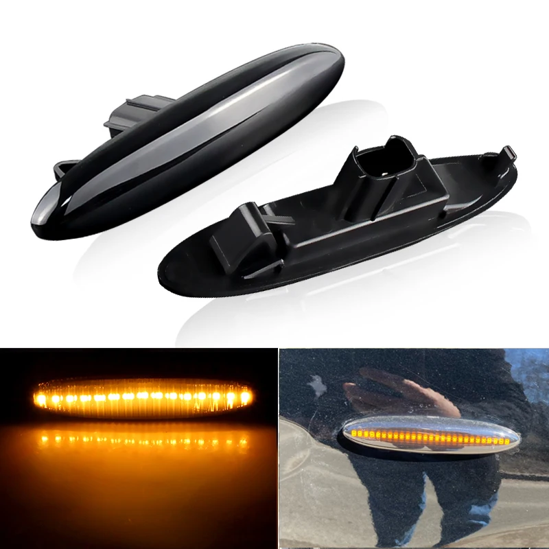 

2PCS Led Dynamic Side Marker Turn Signal Light For Lexus IS250 IS350 SC430 Toyota MARK X REIZ CROWN UZZ40 Highlander Camry 40