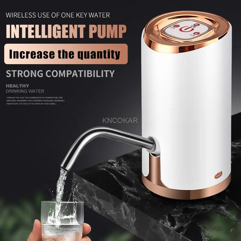 

Water Bottle Pump USB Charging Automatic Drinking Water Pump Portable Electric Water Dispenser Water Bottle Pumping Device Switc