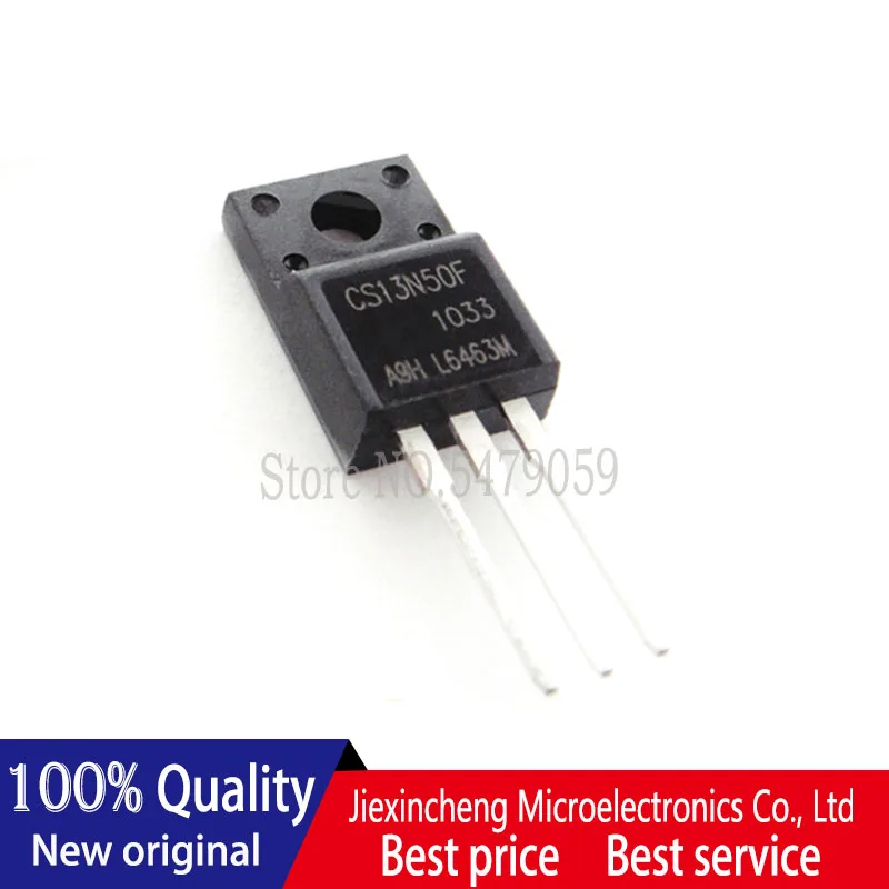 10Pcs CS13N50F CS13N50FA9H 13N50 TO-220F 13A 500V Mosfet Nieuwe Originele